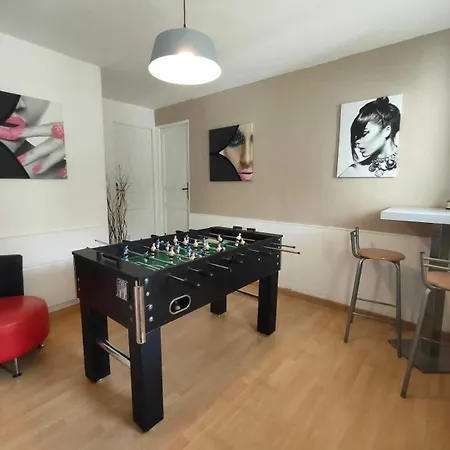 Maison Familiale Cherbourg-ping Pong-baby Foot Nyaraló Cherbourg en Cotentin